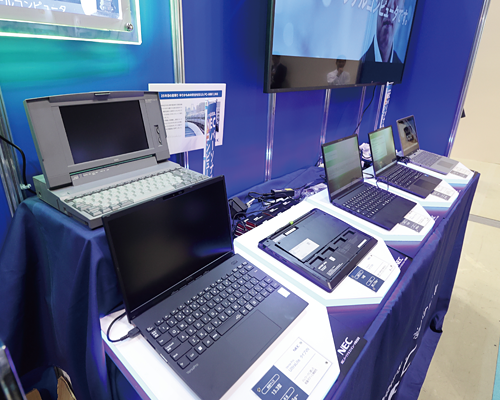 NEC  ブース
