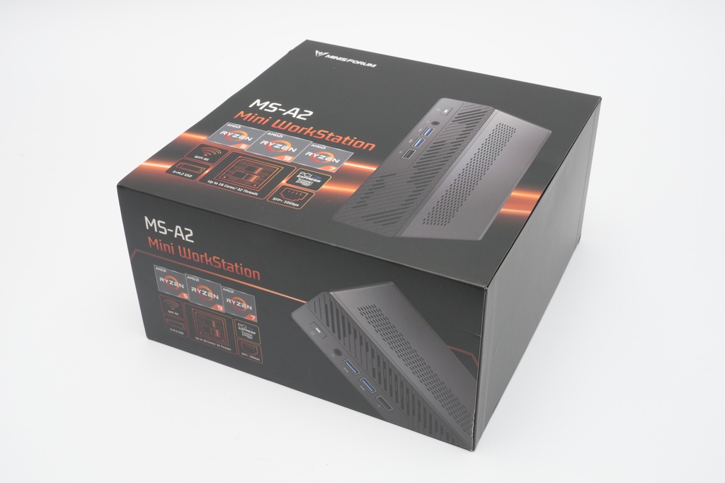 MINISFORUM MS-A2 - 製品パッケージ