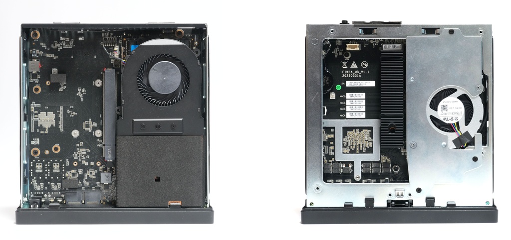 MINISFORUM MS-A2 - 内部シャーシ