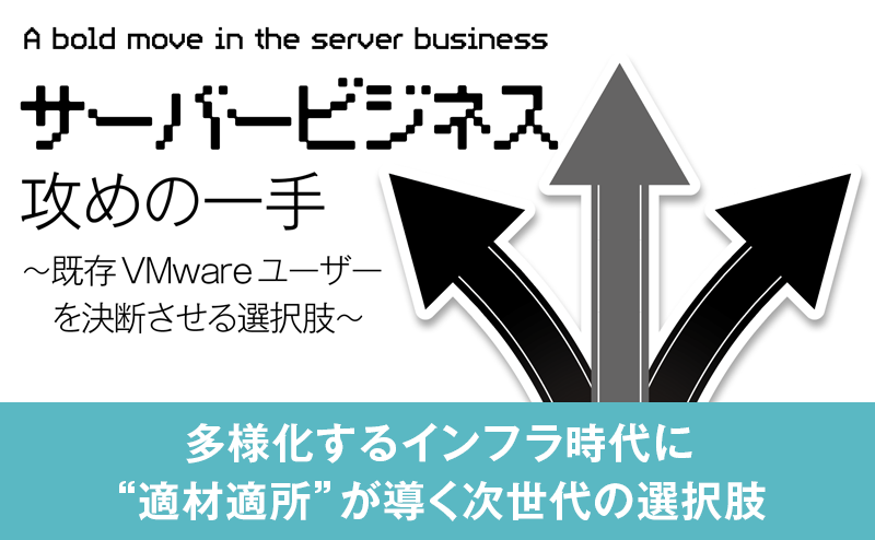 仮想化環境の変革期にHPEが示す最適解