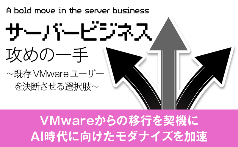 VMwareからの移行を契機としたモダナイゼーションを提案